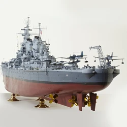 1/200 Kit di montaggio manuale modello di barca 03705 BB-63 Battleship Kit modello del regno unito