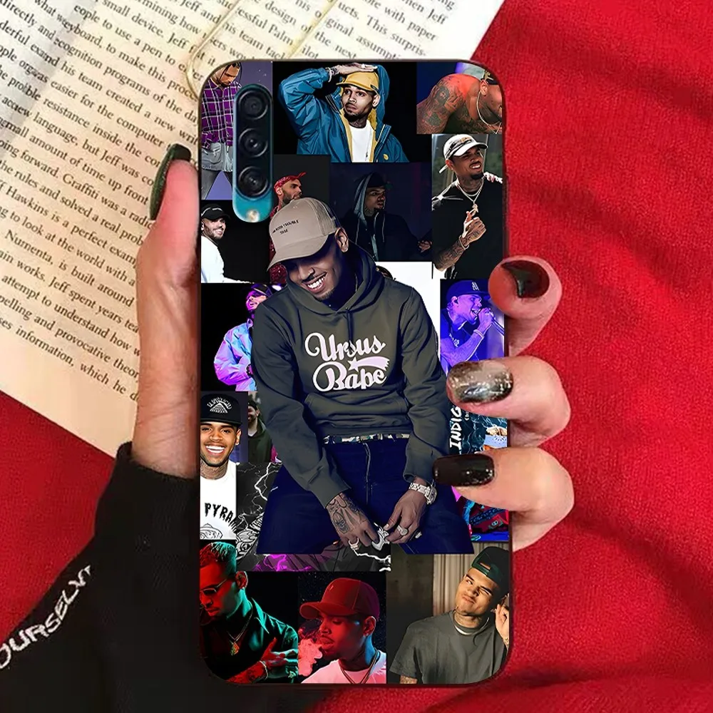 Chris Brown American Rapper Phone Case For Samsung A 10 11 12 13 20 21 22 30 31 32 40 51 52 53 70 71 72 73 91 13 Shell