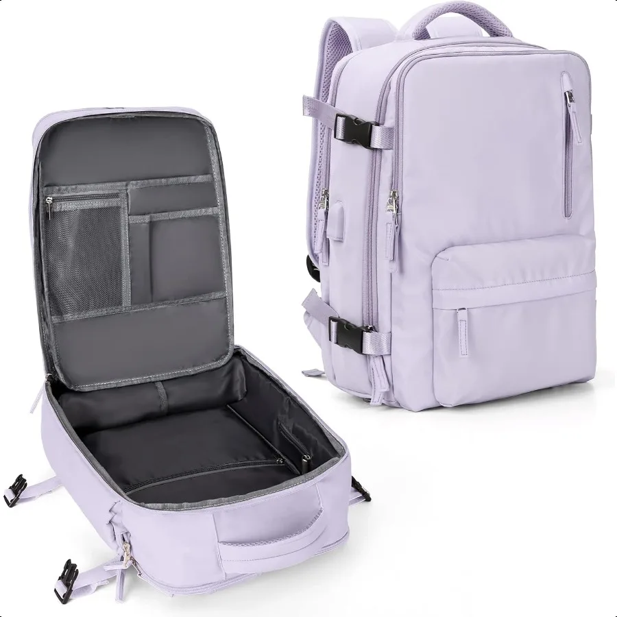 

WONHOX Large Travel Backpack Carry on Flight Appd Laptop Work Busin Backpack for Women Men Mochila de Viaje