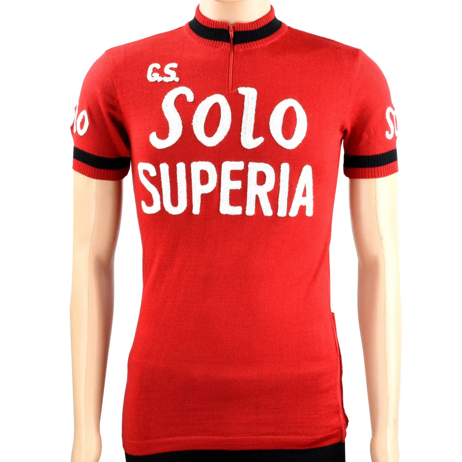 

GS Solo Superia Merino Wool Cycling Jersey - VV Classics Retro