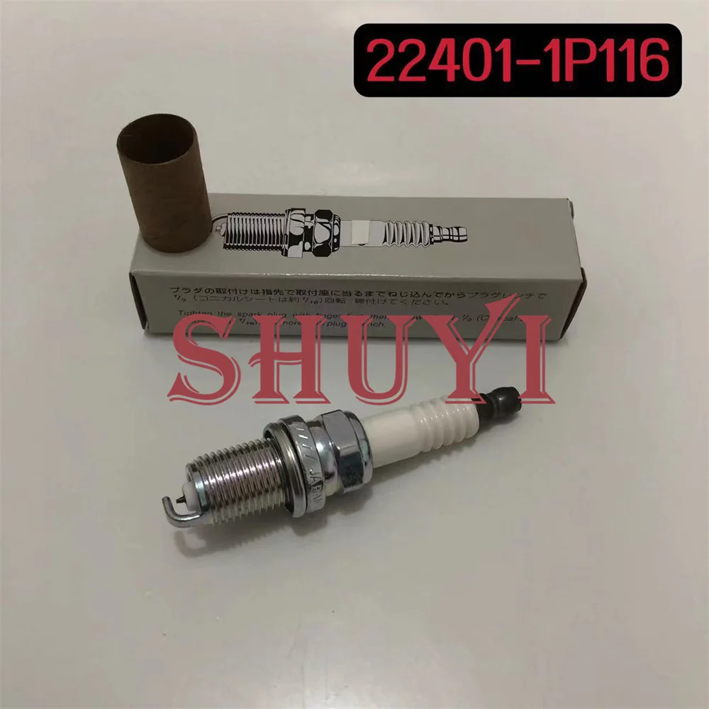 Original Laser Iridium Spark Plugs OEM PFR6G-11 5555 22401-1P116 22401-AA530 FOR SSubaru Impreza Estate Saloon LEGACY 2.0 VVolvo