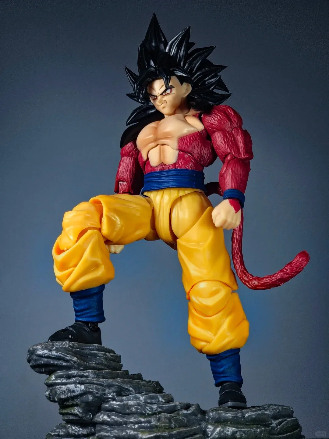 

Dragon Ball Figures Son Goku Figure Demoniacal Fit Saiyan Action Figure 4 SSJ4 Time Jumper Acme Power Goku Jiren Statue Gifts