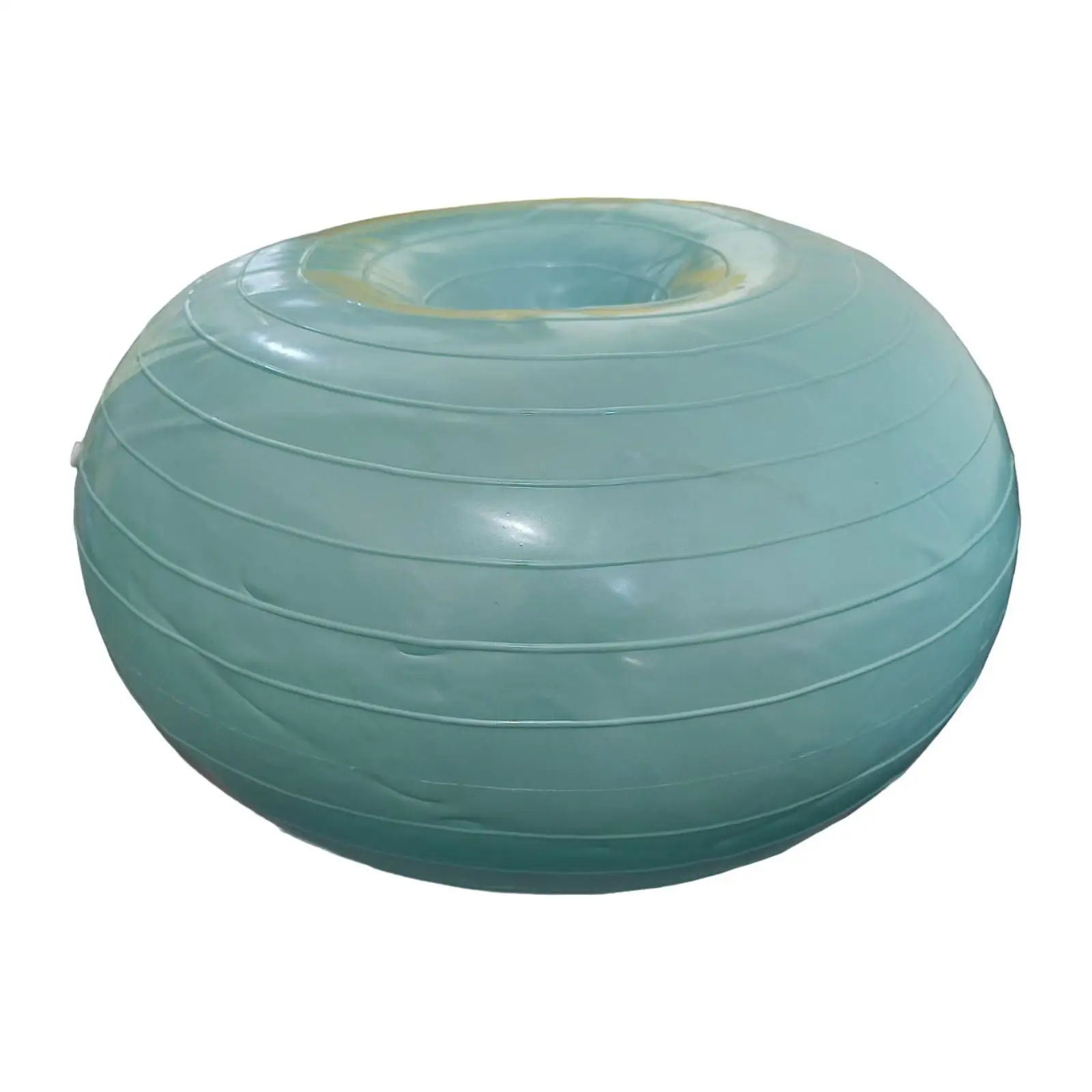 كرسي كرة الدونات للنساء، كرة تمرين سميكة من مادة PVC لتمارين اليوغا والبيلاتيس #6