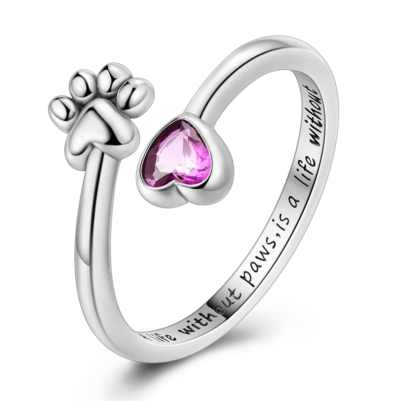 Women's 925 Sterling Silver Zircon Wedding Ring