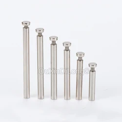 100PCS Plexiglass Support Nails Desktop Signage Nails Standoff Acrylic Photo Frame Standoff & Screws Advertising Brackets GF1150