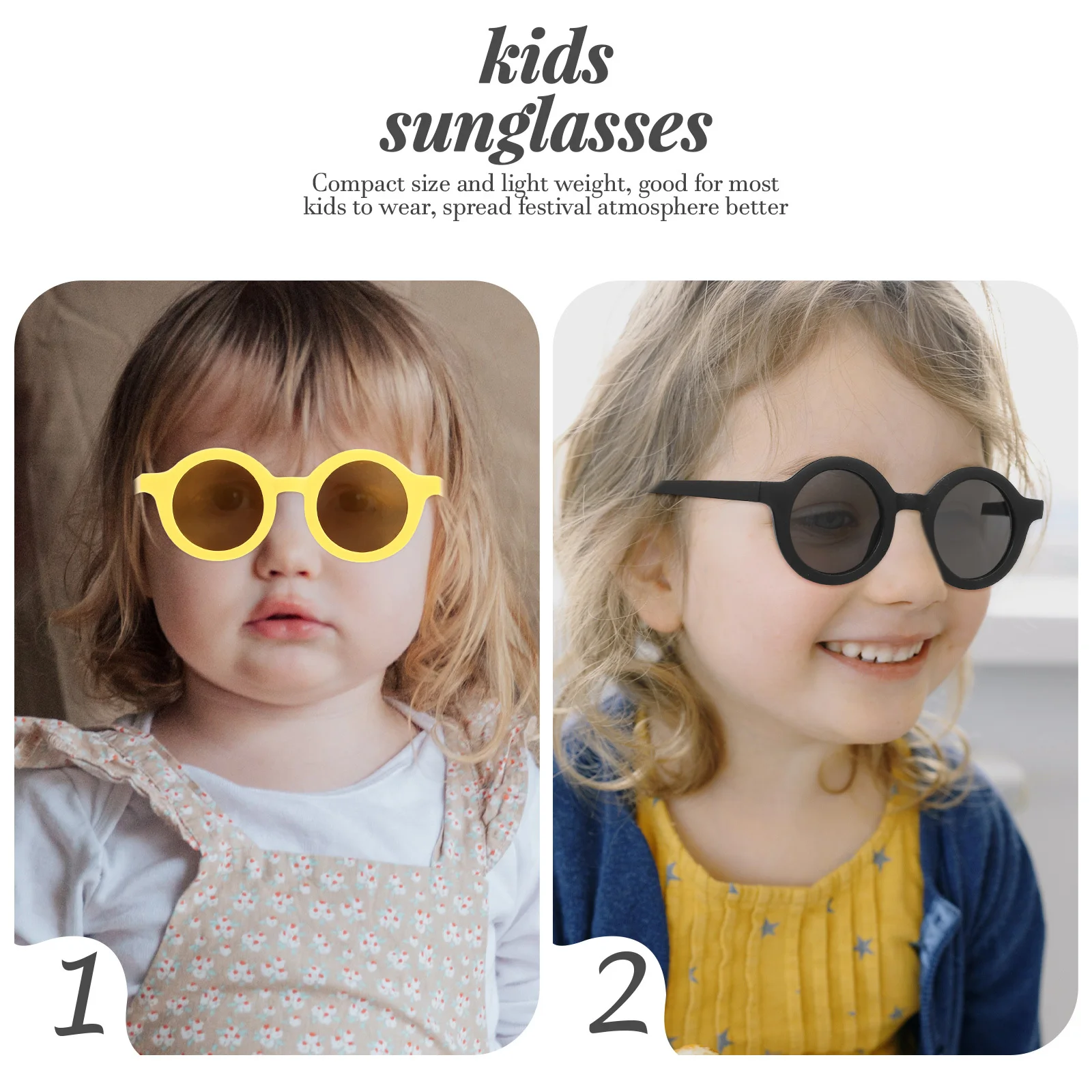 

5 Pairs 's Sunglasses Play Party Props for Square Sport