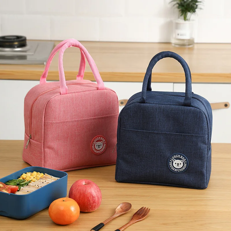 Lunch Bag Insulated Thermal Cool Food Storage Bag Box Carry Tote For Adults Kids