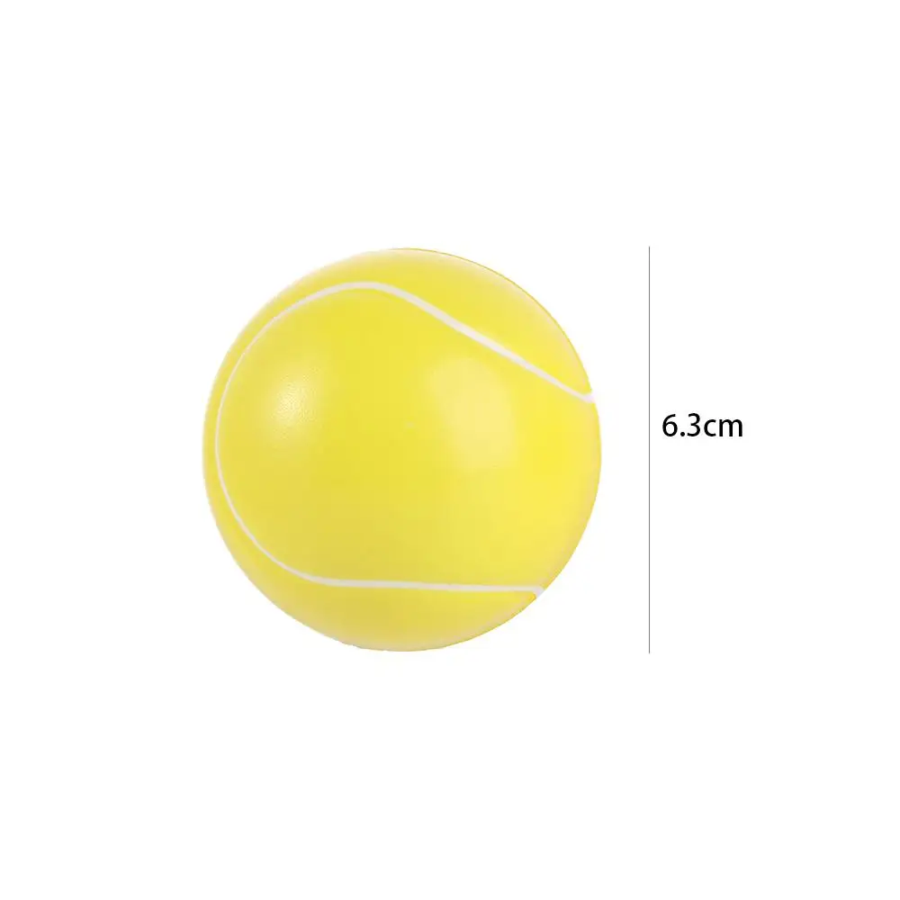 Novedad, pelotas de esponja de tenis para niños, béisbol, fútbol, juguetes antiestrés, pelota de mano para apretar, pelota de goma de espuma de crecimiento lento