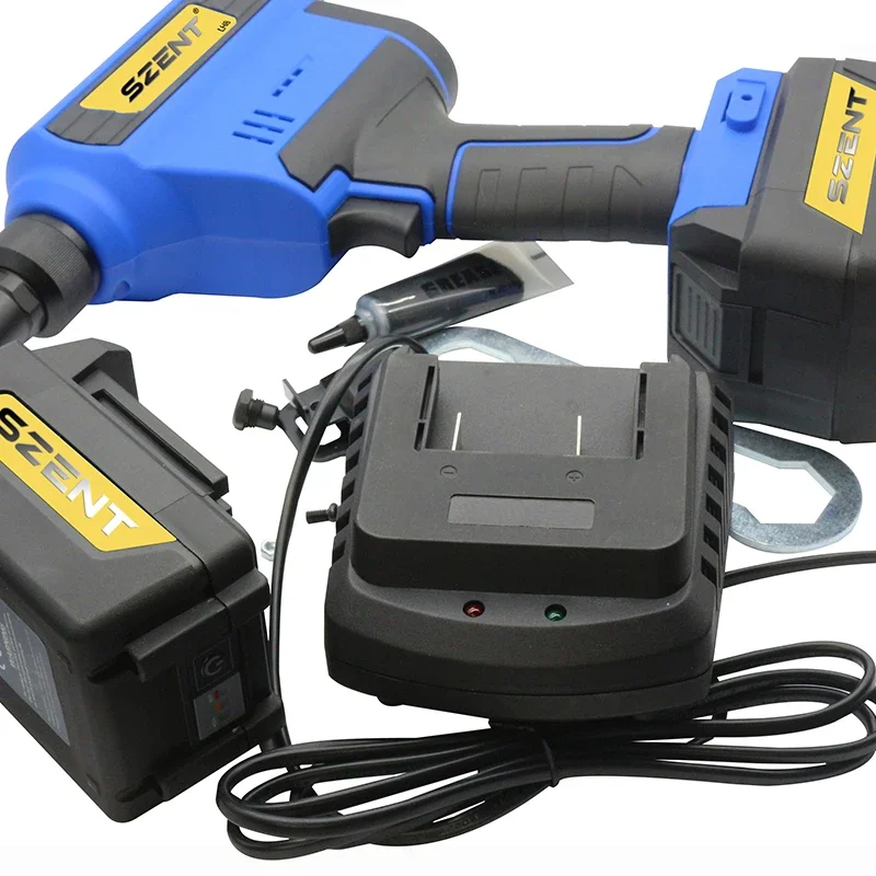 Ultra High Speed And Durable Rivet Gun Cordless Lithium-ion Battery Electric Rivet Gun Riveter Tool For Sealing Plugs