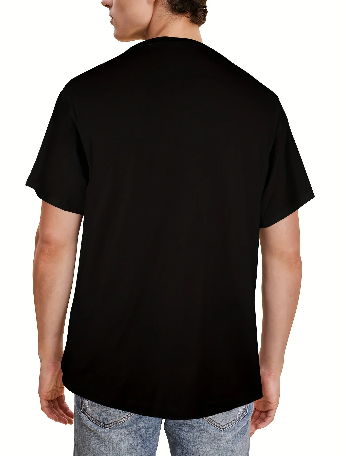 남성 티셔츠 - 반팔 크루넥 소프트 피티드 티셔츠 프레쉬 클래식 티셔츠