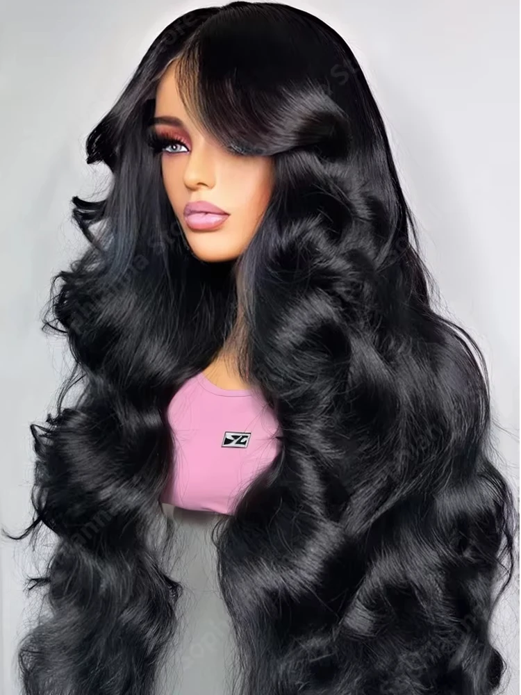 

Body Wave Lace Front Wigs Human Hair 220 Density 13x6 13x4 HD Lace Frontal Wigs For Women Black Wig Preplucked Remy Hair Wig