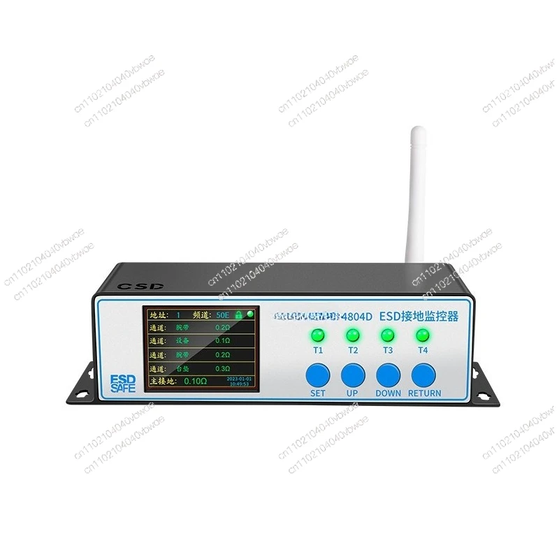 

Интеллектуальный сетевой монитор заземления, цифровой дисплей в реальном времени, ремешок на запястье, статический монитор