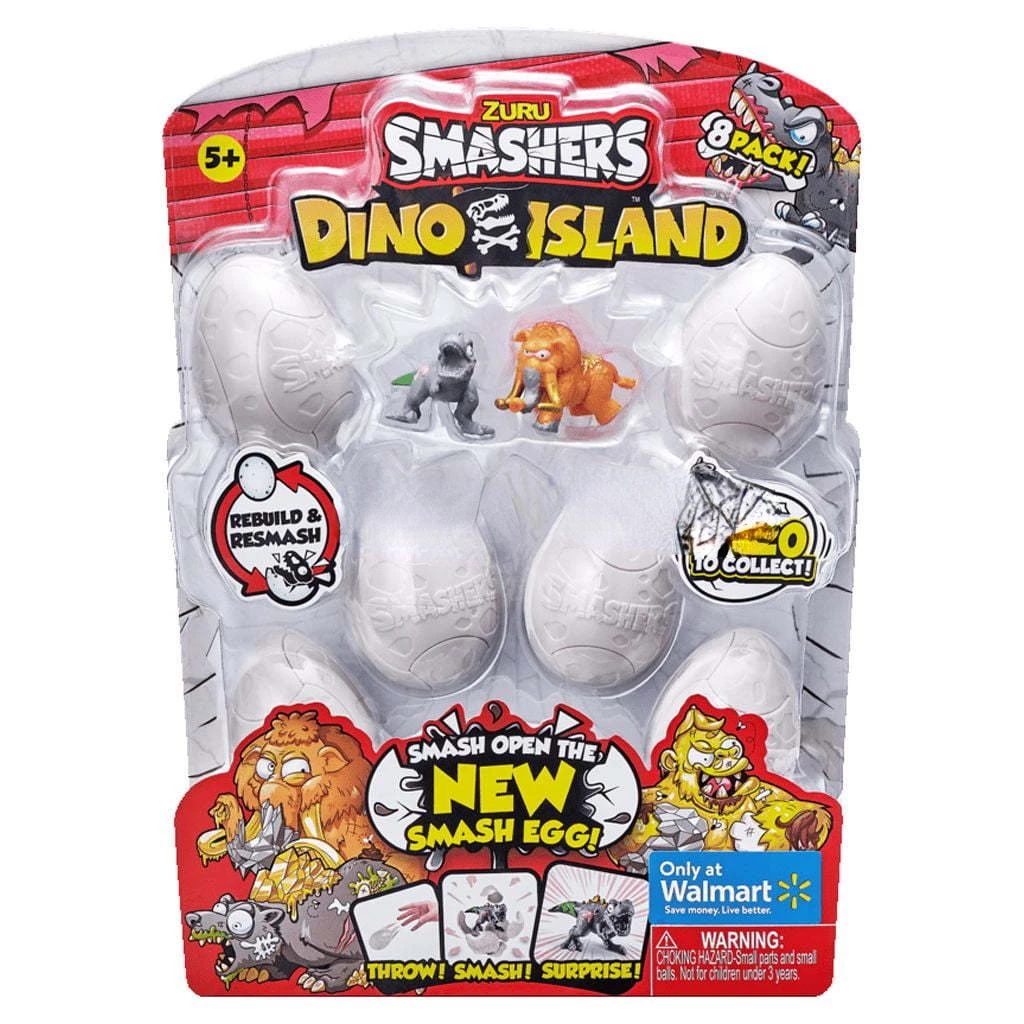 

Original ZURU Smasher Dino Island Smash Eggs Children's Birthday Gift Toy Surprise Dinosaur Statue