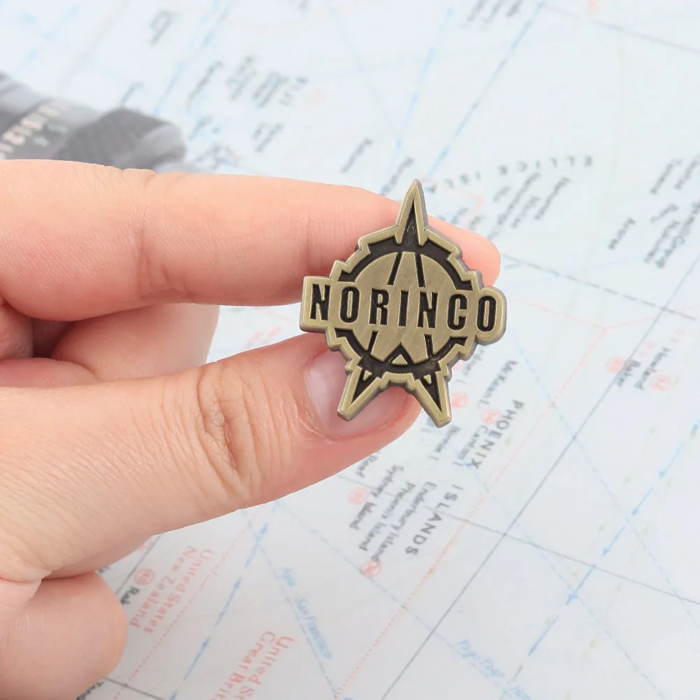 NORINCO Logo Emaille-Pin Militärindustrie-Abzeichen Taktische Ausrüstung Metallbrosche für Army-Fans Sammlerstück Anstecknadel für Jacke Rucksack – Detail 6