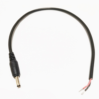 NCHTEK DC power Male plug 3.5x1.35mm Plug converter Cable, DC 3.5/1.35  pigtail male lead Cable / 1PCS