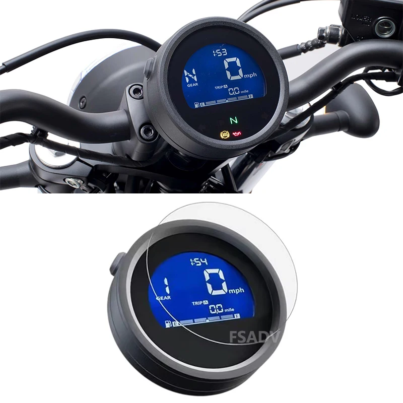 لهوندا CL500 CMX500 المتمردين 500 لوحة القيادة واقي للشاشة فيلم CL 500 اكسسوارات أداة شاشة طبقة رقيقة واقية بولي TPU