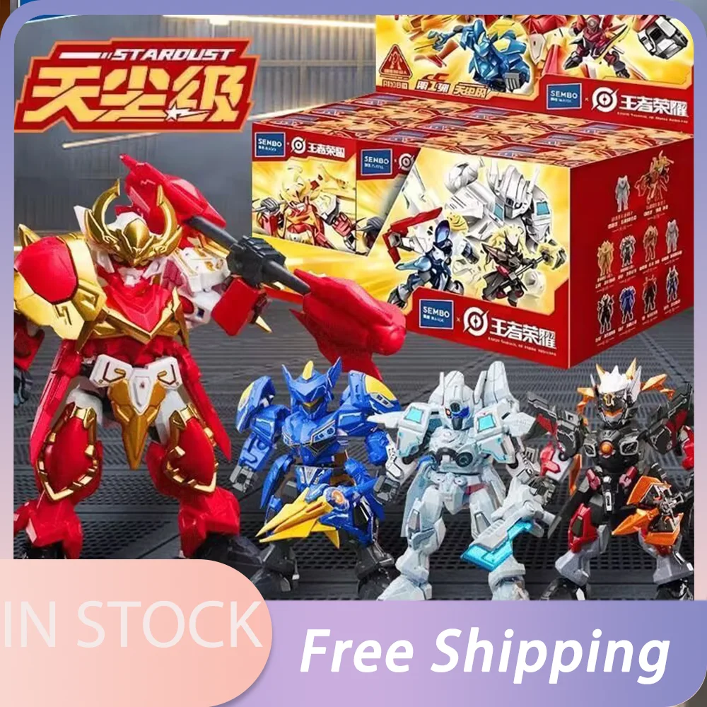 

In Stock Sembo Genuine Honor Of Kings Blind Box Figure Action Figure Model Kit Collectible Toy Assembly Kit Official Licensed
