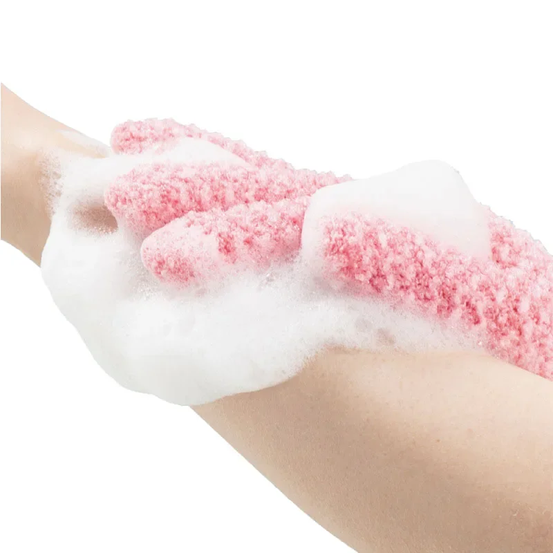 Bath for Peeling Exfoliating Gloves Mitt for Shower Scrub Gloves Massage for Body Scrub Sponge Wash Skin Moisturizing SPA