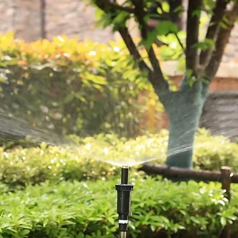Садовый дождеватель с внутренней резьбой 1/2 дюйма, выдвижной, с вращением 90°, 180°, 360°, для полива сада, детской площадки, газона, луга, травы выдвижной дождеватель купить - №2
