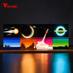 Vonado LED Light For 21340 Tales of the Space Age Lighting DIY Toys (Not Include the Model)
