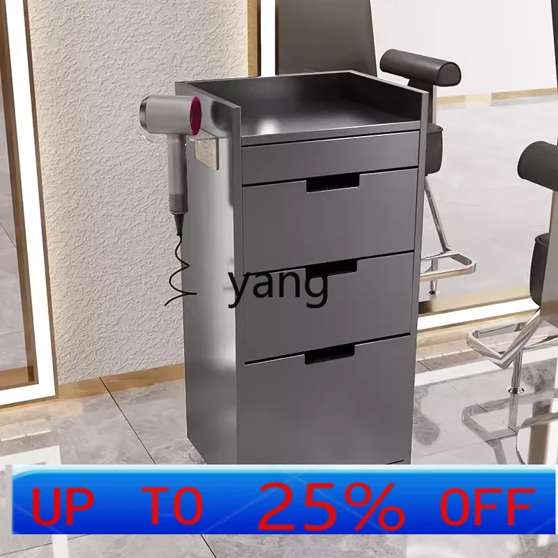 Lmm barber shop multi-functional barber tool cabinet, special installation-free storage cabinet for hair salon