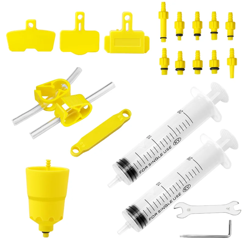 AliExpress riderace Bicycle Hydraulic Disc Brake Oil Bleed Kit Tools For Shimano Tektro Series Bike Brake Repair Tool Cycling Brake Oil Bleed Kit