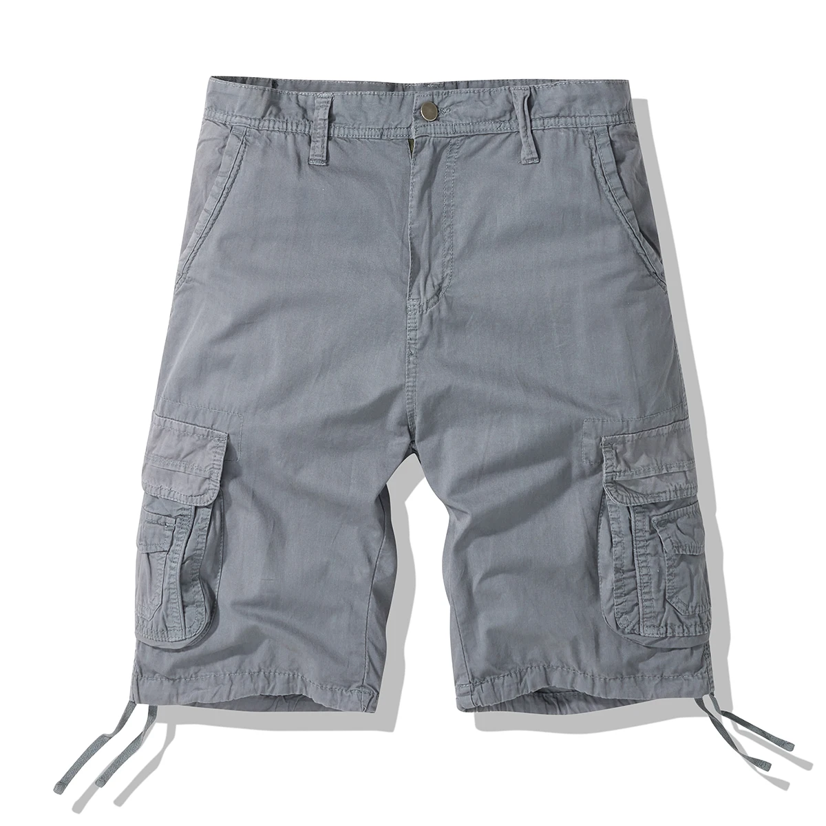 2026 New Fall American Retro Trendy Work Pants with Multiple Pockets and Washed Look for Men