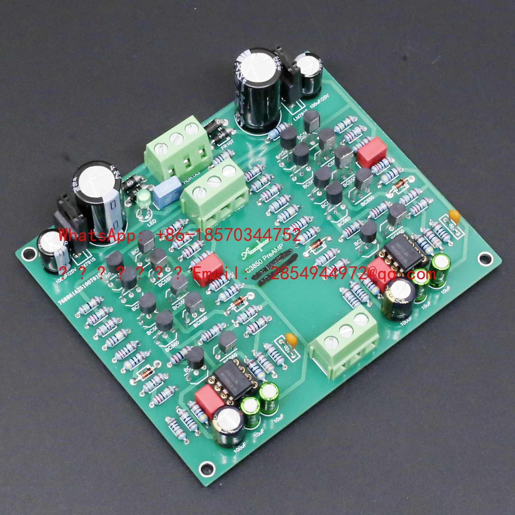 Ultra-low Noise, Ultra-low Distortion C3850 Core Circuit, Dual-channel Front Stage