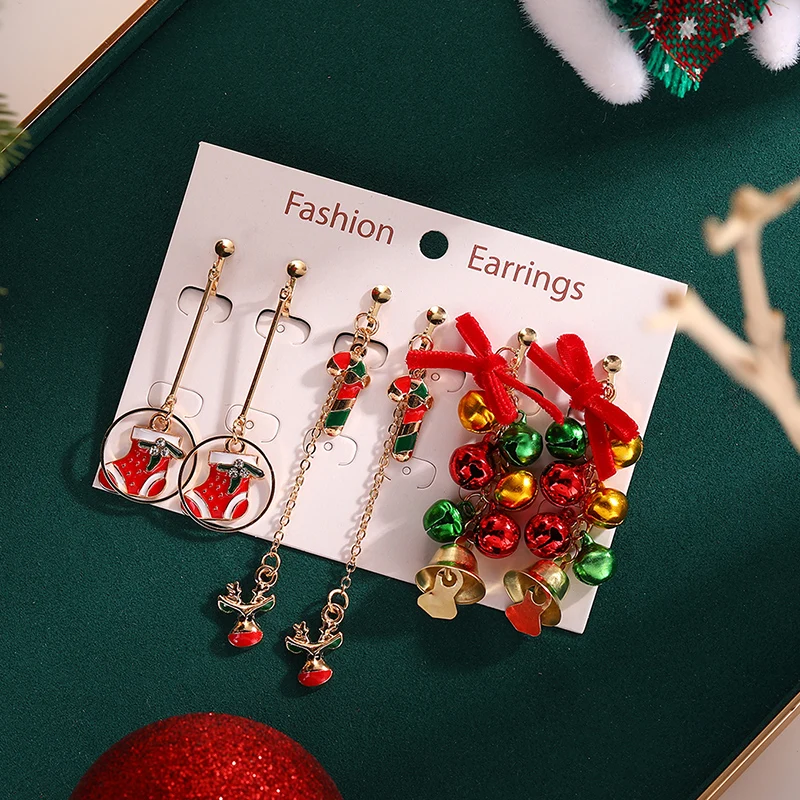 คริสต์มาสต่างหูแบบคลิปชุด Xmas - Elk Bugle Call บทวิจารณ์และราคา