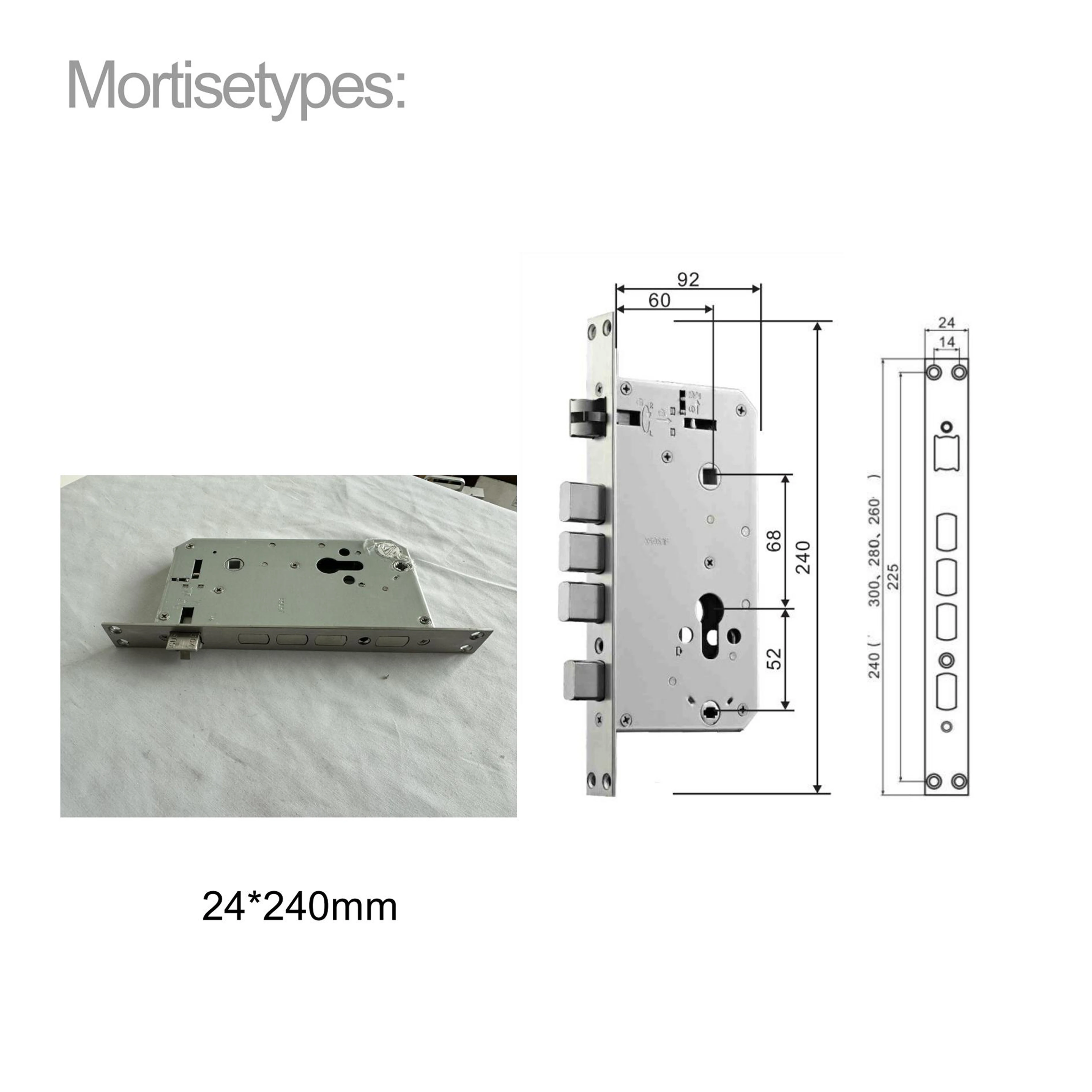 July005 Top Selling Electronic Smart Lock Intelligent Lock Fingerprint Password Key Home Office Security Door Lock