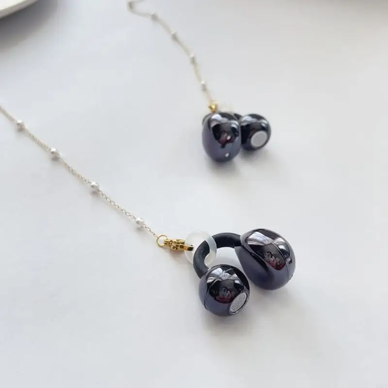 Quick Install Steel Earphone Chain For Freeclip Headphone Secure Fastening 83CE