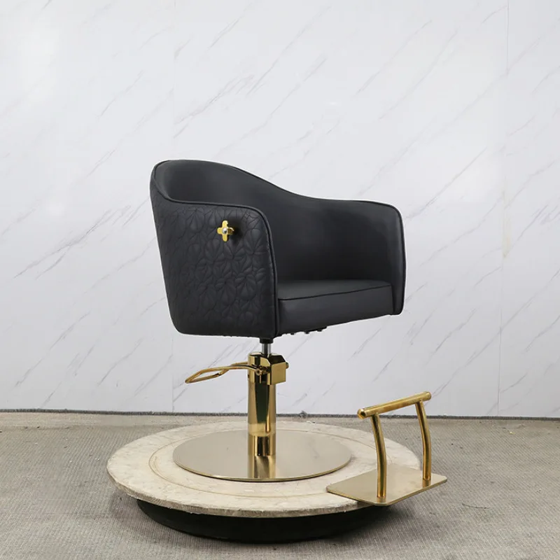 Internet celebrity barber shop seat hair salon chair hair salon special hair salon high-end  cut chair reclining stool