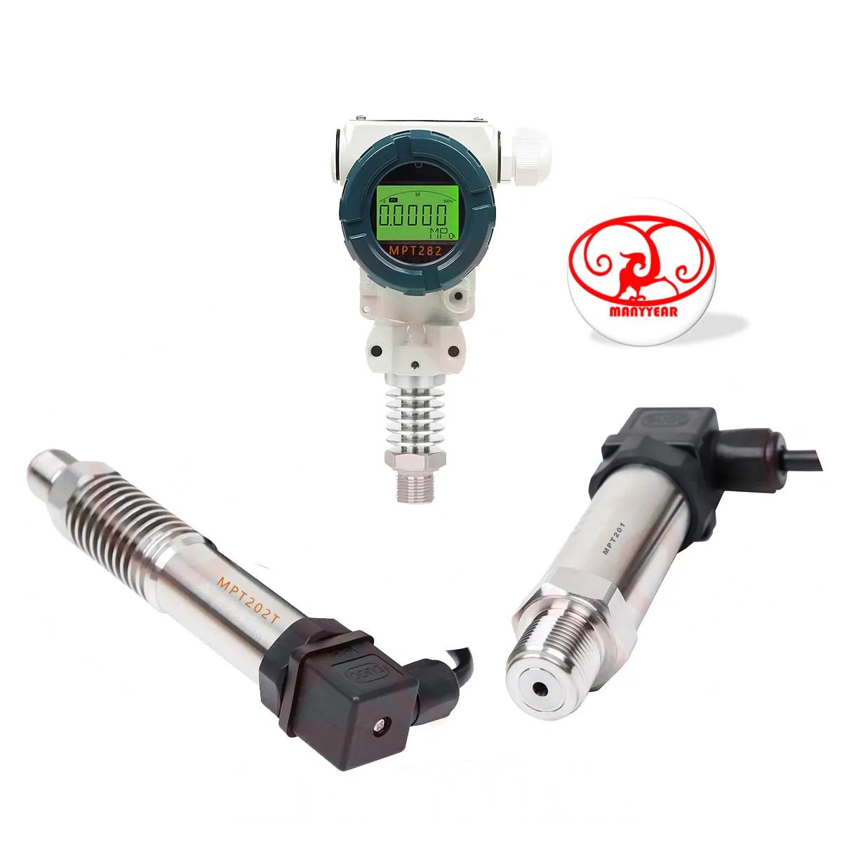 

MPT200 Strain Gauge Silicon Resistance Pressure Sensor Transducer