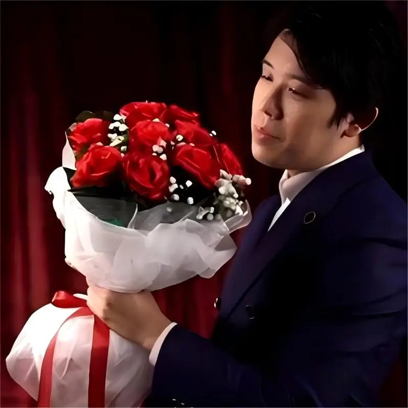 The Bouquet (Red) by Bond Lee & MS Magic,10 Flowers, Magic Trick,Gimmick,Close Up Magic,Stage Magia Porps,Toys ,Classicial Magie