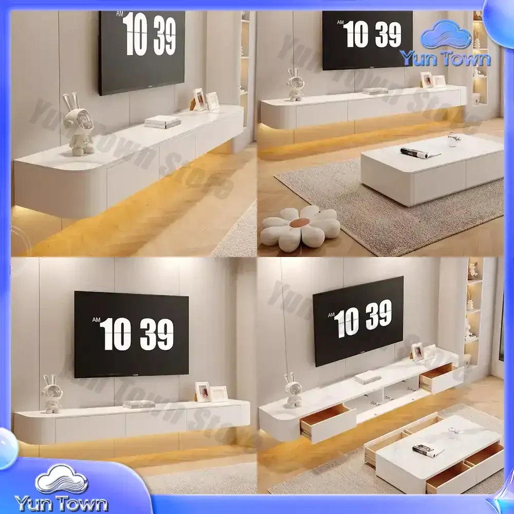 Wohnzimmer TV-Ständer Unterhaltungs-Möbel Luxuriöser Designer-Salon Moderner TV-Tisch Aufbewahrungsorganizer Archivadores für Zuhause