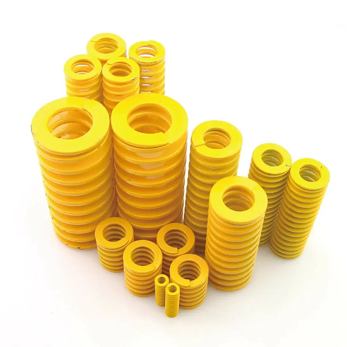 Yellow (TF) Small Load Die Mold Springs Compression Spring OD 8 10 12 14 16 18 20 22 25 27mm Length 20 25 30 35 40 45 - 200mm