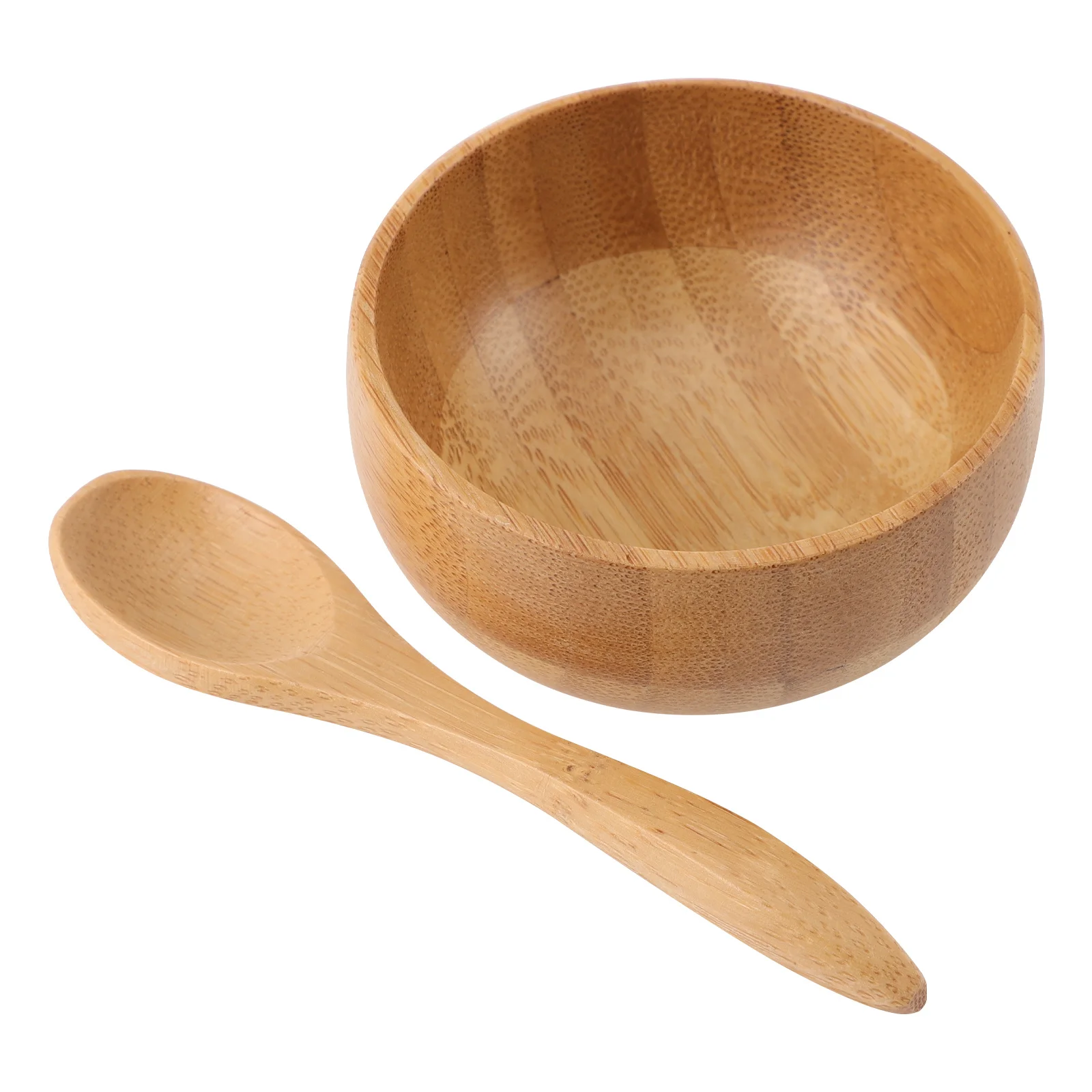 

1Set Bamboo Mask Stirring Bowl Antidrop DIY Kit Durable Multifunctional Beauty Tool Spoon Skincare Supply