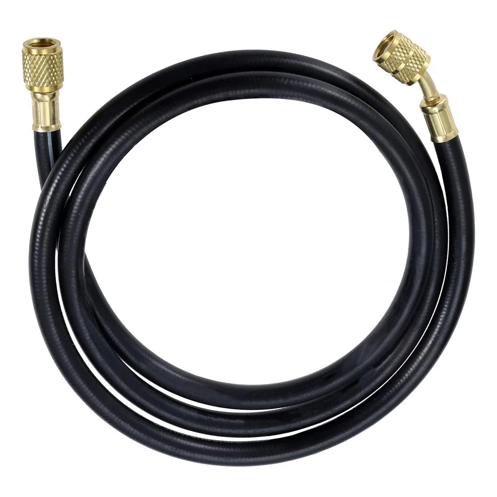 

1pc Hose HVAC R410a R134a Air Conditioning Refrigeration Charging Hose Guage 36Inch 1/4 SAE AC 800 PSI Recharge Tube Accessories