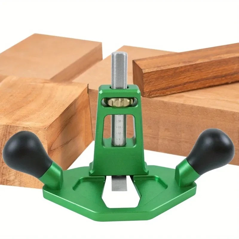 Adjustable Aluminum Alloy Wire Planer Woodworking Cleaner Single Tenon Shoulder Right Angle Groove Planer Tool