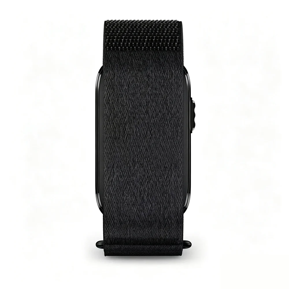 Atmungsaktives Nylon-Bizepsband Armband für Garmin CIRQA Smart Band, Verstellbares Sport-Armband für Garmin CIRQA Smart Band – Detail 3