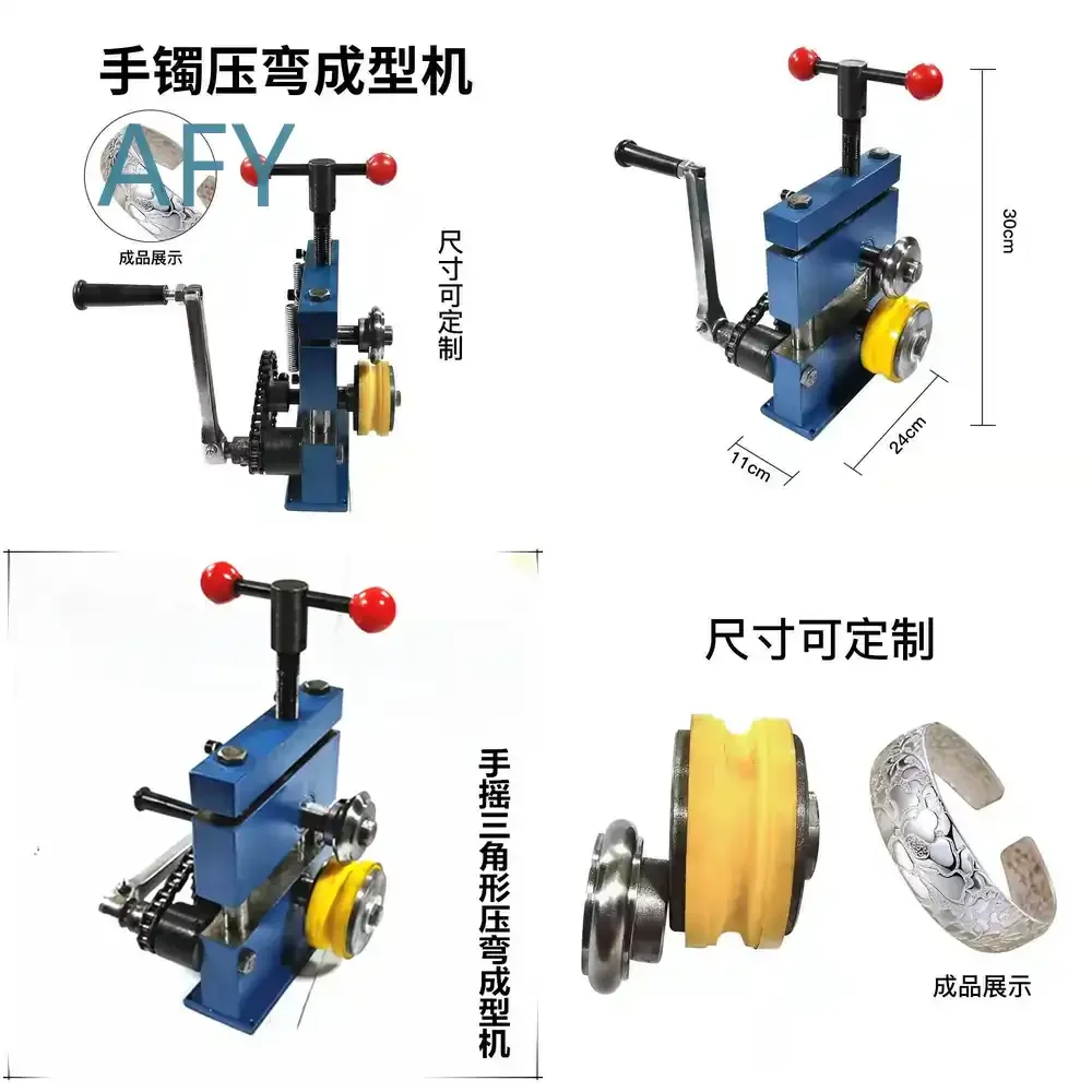 Bracelet Rounder Machine for Jewelry Making Bending Machine Ring Forming Tool Metal Shaping Equipment for Goldsmithing Craft