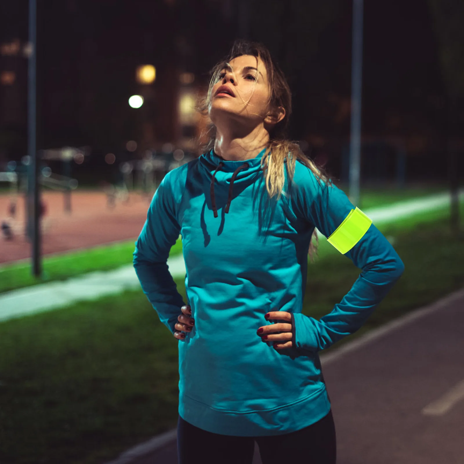 6 stuks reflecterende polsbandjes klikarmbanden hoge zichtbaarheid veiligheidsbanden voor fietsen joggen nachtreflectorstrips