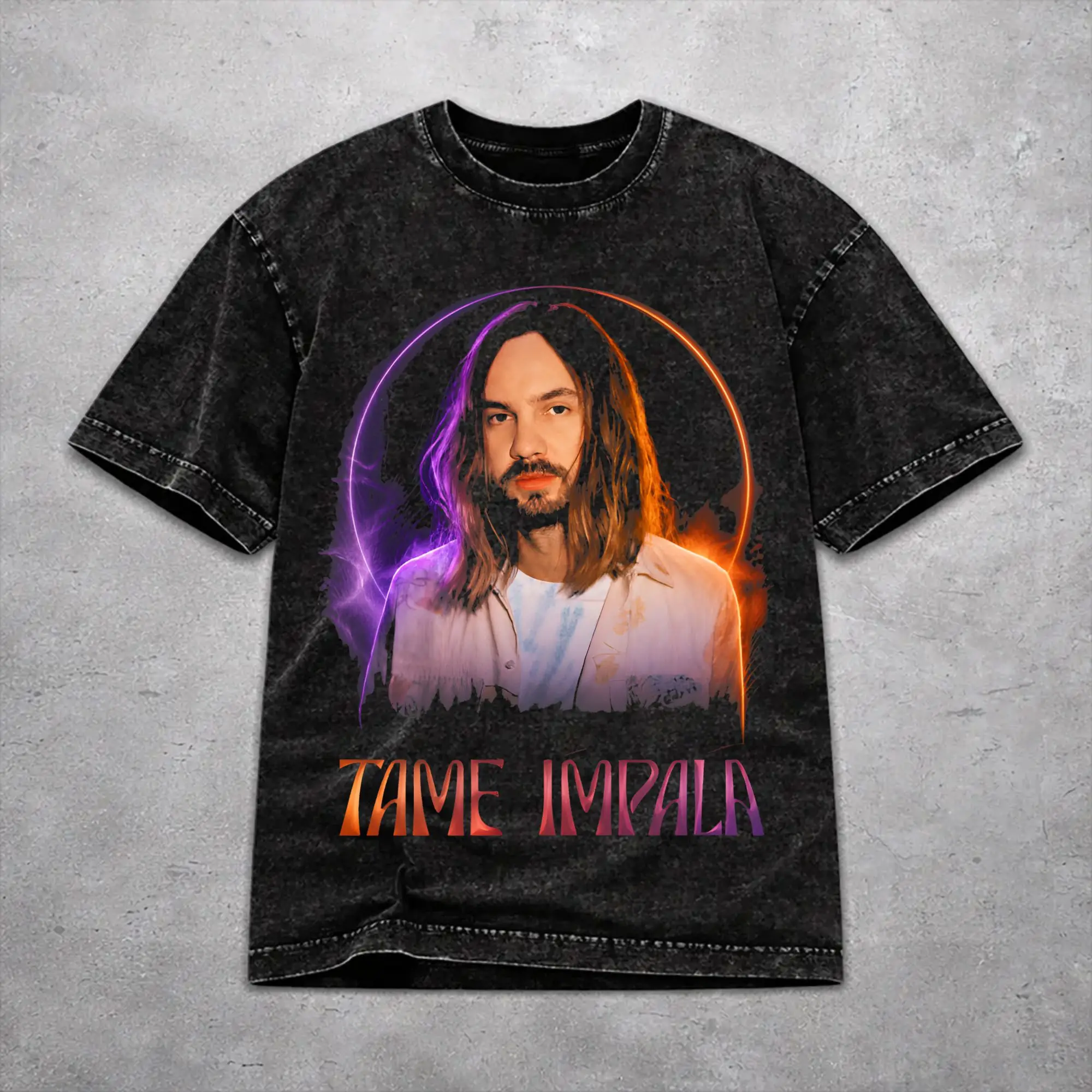 Novelty Women Men Tame Impala Deadbeat Tour 2026 Tee Shirt Washed Style  T Shirts Apparel