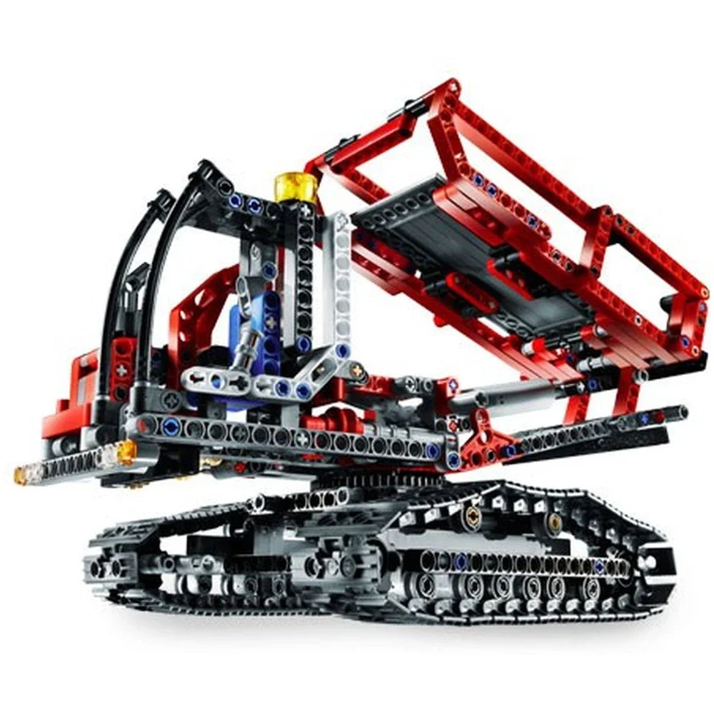Technische Limited Edition 8294 Bausteine-Sets für rote Raupenbagger für Kinder, Ziegel, Spielzeug für Jungen, Geschenk, kompatibel mit Lego