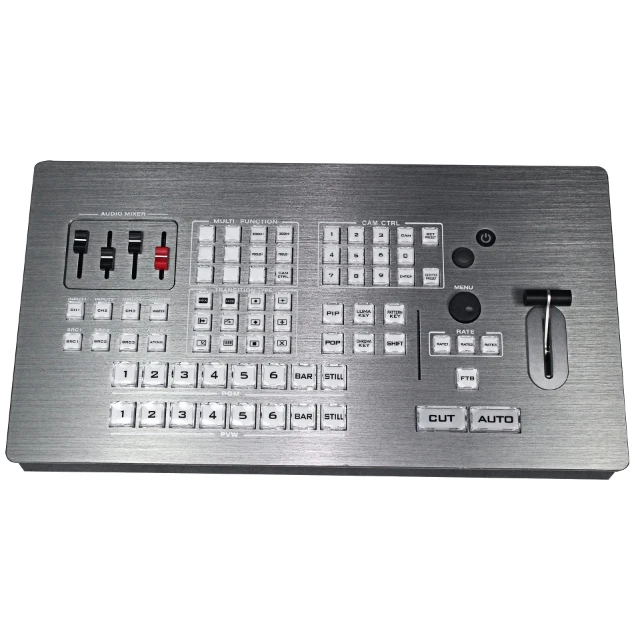 VMix Video Switcher Mixer Device UHS6610 4K UHD USB3.0 UVC Live Broadcast for Studio Equipment Radio & TV Broadcasting