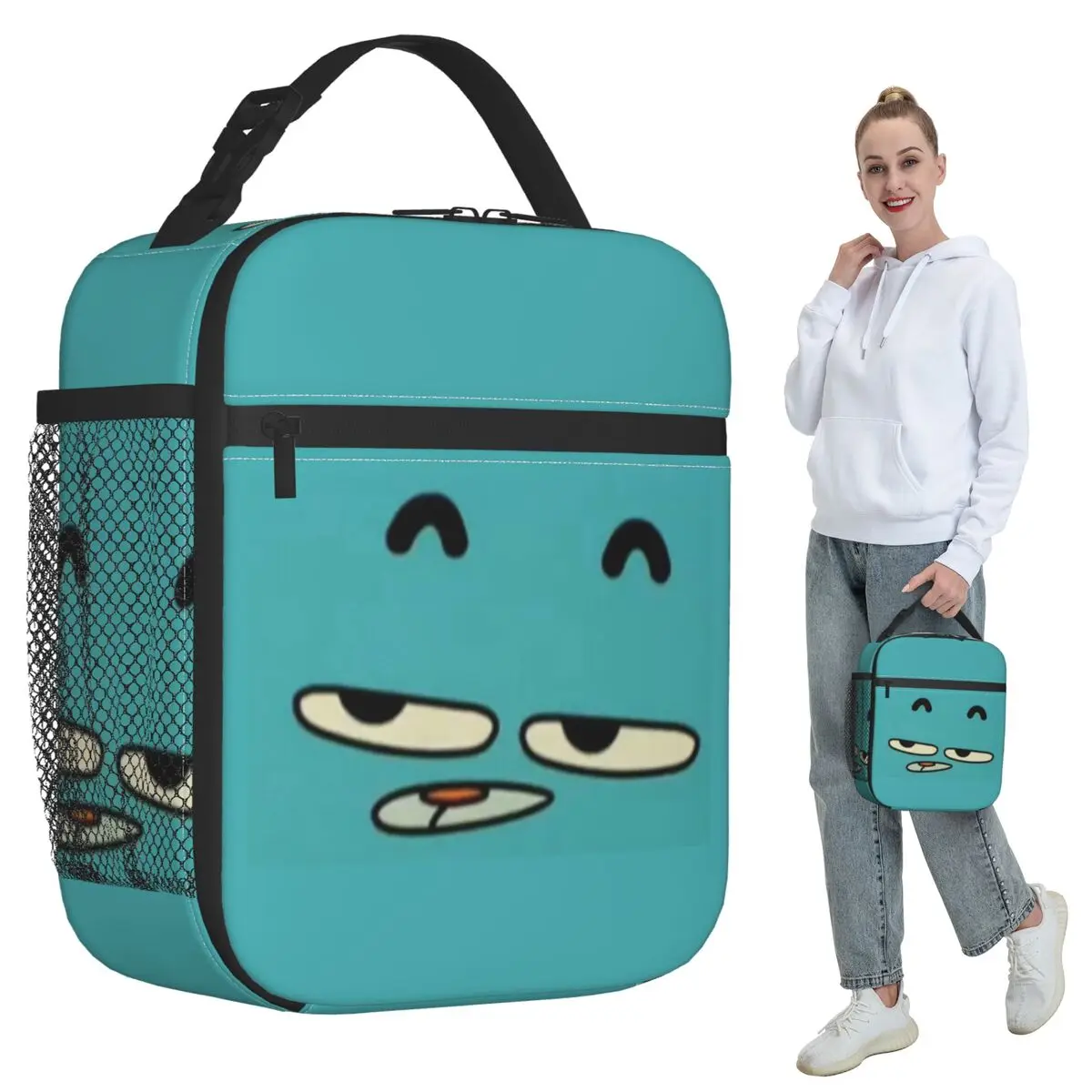 

Gum Gumball Insulated Lunch Bag for Kids School Cooler Thermal Food Box Tote Leakproof Lunch Boxes Container