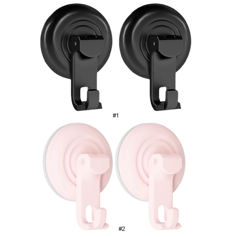 2 قطعة خطاف لاصق حامل تخزين مقاوم للماء هوك قوي كوب شفاط المكنسة الكهربائية هوك للمنزل المطبخ نافذة زجاج الباب الجدار