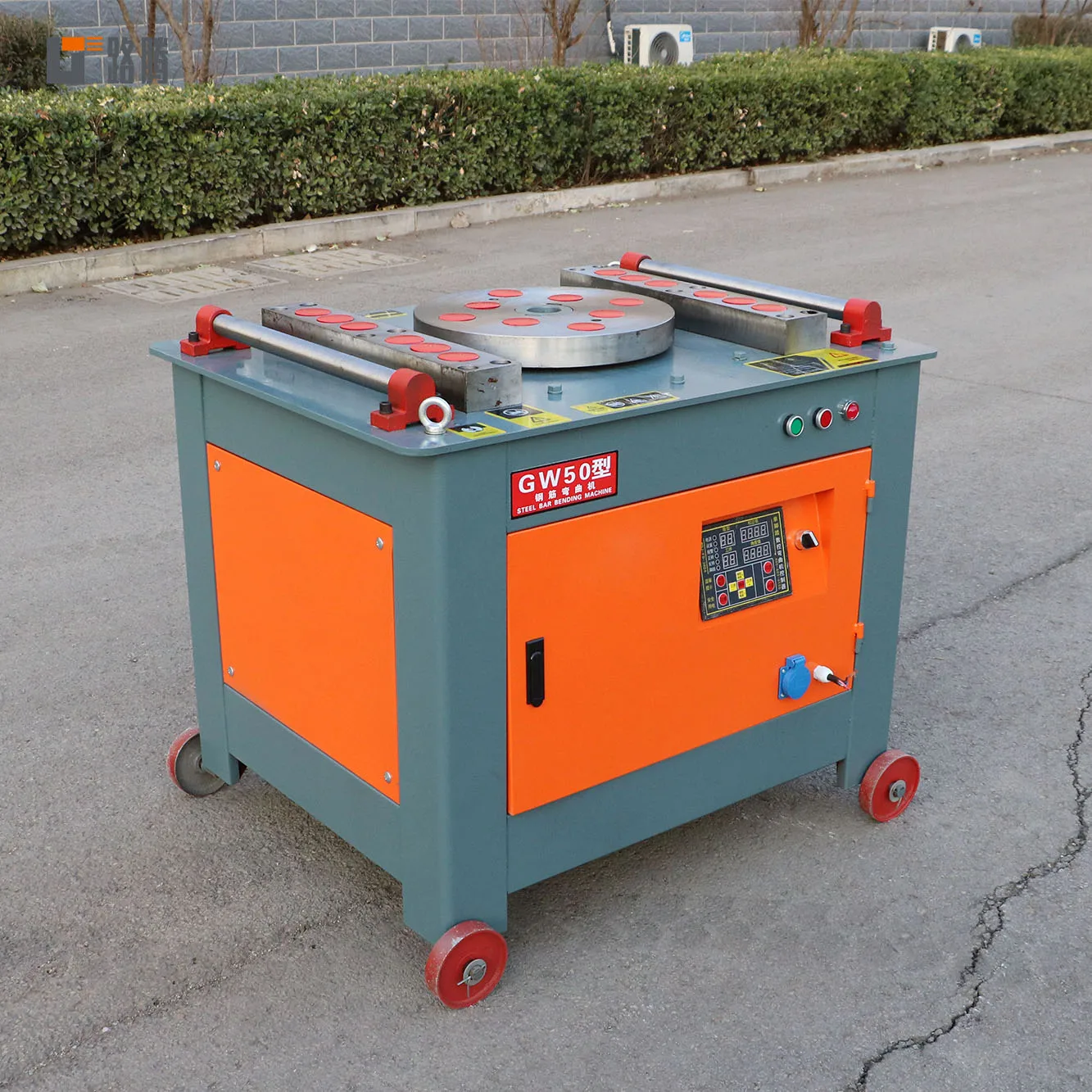 automatische/handmatige buigmachine voor stalen staven gw42d-4