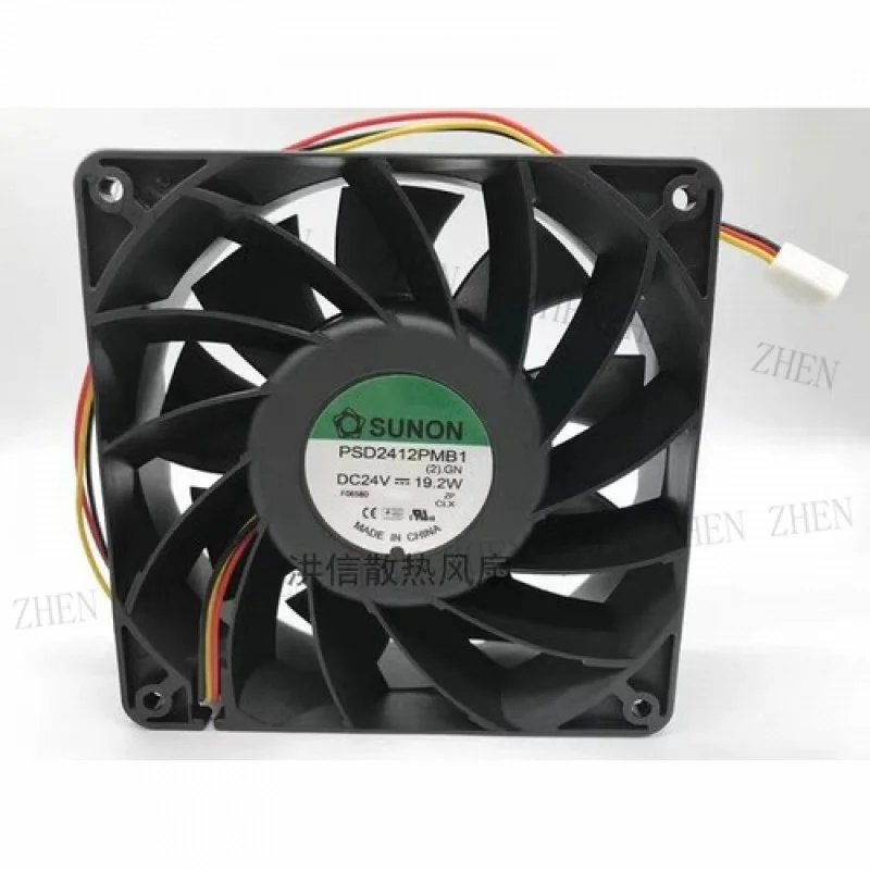 

Y ДЛЯ SUNON PSD2412PMB1 DC24V 19,2 Вт 120*38 мм 3-контактный инверторный охлаждающий вентилятор