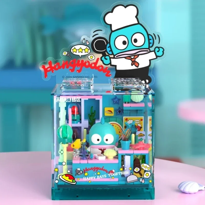 

Sanrio Jumbo Box Series аниме мультфильм Hello Kitty Cinnamoroll Pochacco Kuromi Munchkin магазин модель собранные игрушки подарки